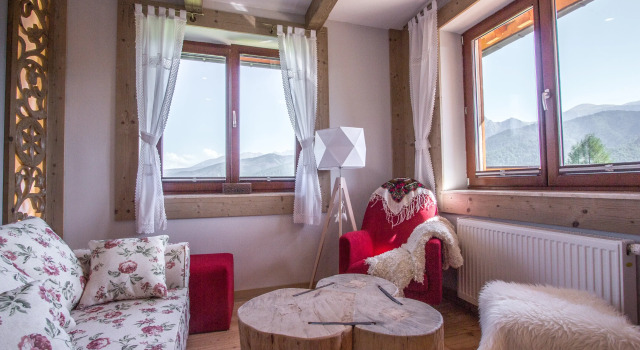 Апартаменты с балконом и с красивым видом из окна Апартаменты Rockus Superior Zakopane