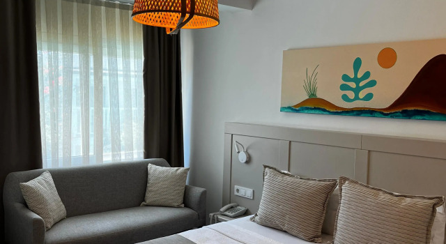 Двухместный номер Standard с балконом Бутик-Отель Boutique Class Otel Gümüslük