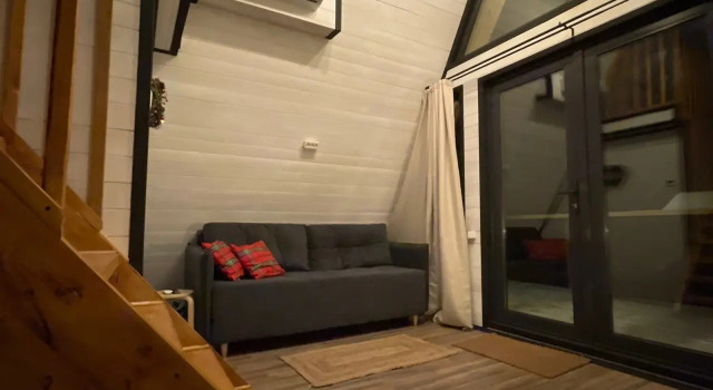 Paradise in a Hut House with view Ural Glamp Glamping