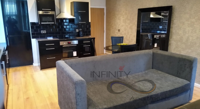 Апартаменты с 2 комнатами с красивым видом из окна Апартаменты Infinity Victoria Street