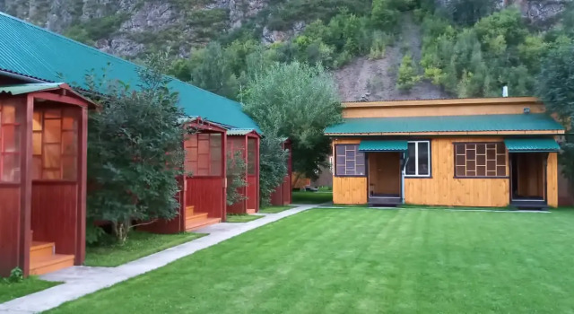 Четырёхместная студия с кухней Гостевой дом Atkaya Garden