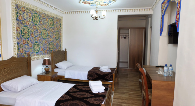 Трёхместный номер Standard с видом на внутренний двор Bukhara Baraka Boutique Hotel