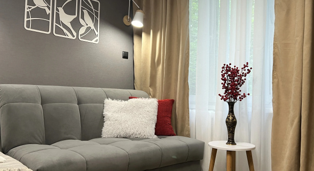 Gnezdo V 2 Minutakh Ot Metro Flat, Rezervovat Apartmán Hotely v ZAO Area s parkováním, Parkování