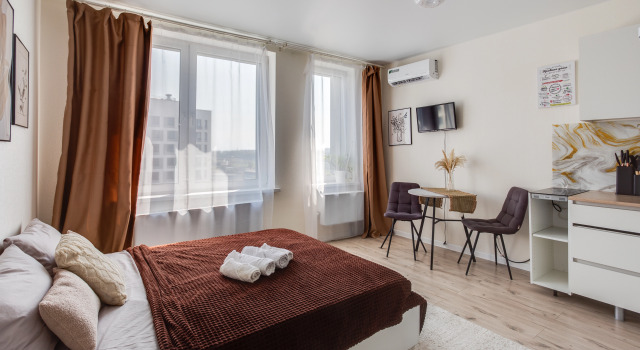 Uyutnaya Studiya 411 Flat, Rezervovat Apartmán Levné hotely v Lyuberetsky District