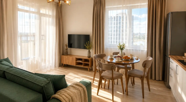 Champion Skyview by Restapart Flat, Réserver Appartement Tioumen 