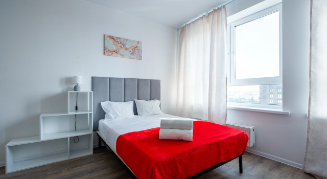 Апартаменты c 1 комнатой с видом на город Квартира MaxRealty24 Просторная 15