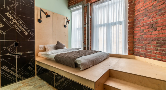Одноместный номер Стандартный с видом на внутренний двор Отель Loft Garden