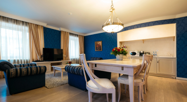 Двухместные апартаменты с 2 комнатами Отель Гранд Авеню by USTA Hotels