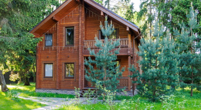 Коттедж с балконом Отель Ruza Forest