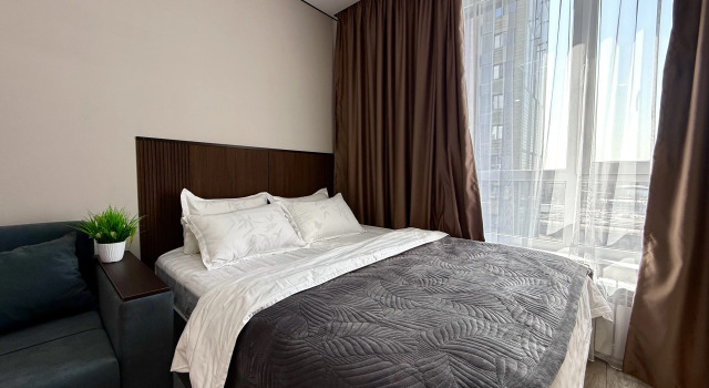 Studiya Raiymbek Residence 18-26-1 & Pityevaya Voda V Podarok Flat, Rezerwuj Apartament Tanie hotele w Ałma-Ata