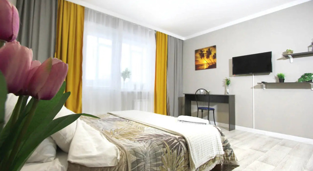 Horoshaya U Planety Flat, Reserva ahora Apartamento Hoteles en Krasnoyarsk con aparcamiento, Aparcamiento