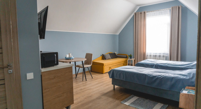 Двухместная студия Comfort с красивым видом из окна Отель Загородный Отель Гостевые Дома Усадьба ИП Подколзин Алексей Алексеевич