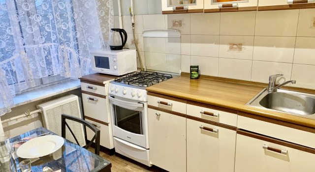 Номер Standard с балконом и с красивым видом из окна Апартаменты квартира рядом с метро Тульская