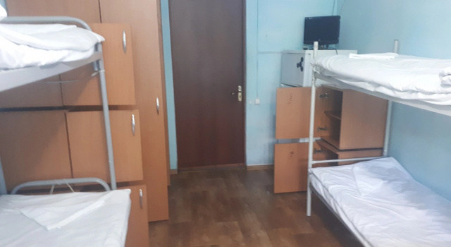 (camerata maschile) letto in camerata con vista Hostel Milano