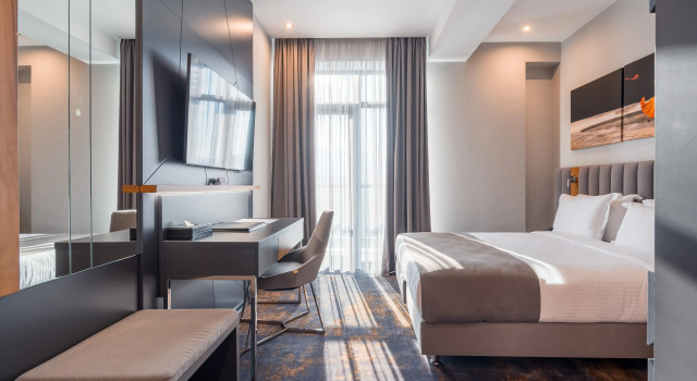 Двухместный номер Premium Spacious High Floor с видом на город Отель Onyx