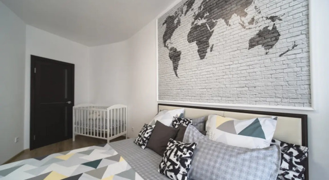 Квартира Family loft с Балконом и Видом на Город 22 этаж в ЖК Москва