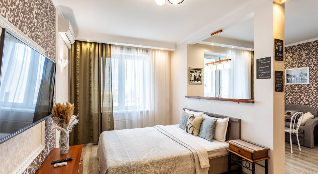Pervyij Kvartal Apartments, Réserver Appartement Hôtels à Tyumen Region avec parking, Parking