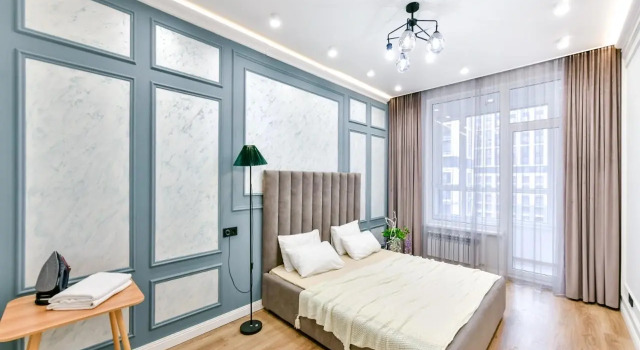 Yevrotrekhkomnatnye S Dvumya Spalnyami Vozle Khan-Shatyra Apartmenr, Rezerwuj Apartament Astana Kazachstan