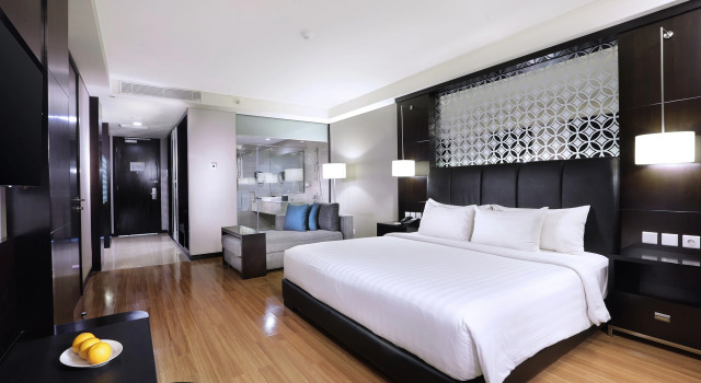 Camera doppia familiare Deluxe The Alana Hotel & Convention Center Solo by ASTON