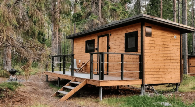 Двухместный номер Standard с красивым видом из окна Кемпинг New Camp