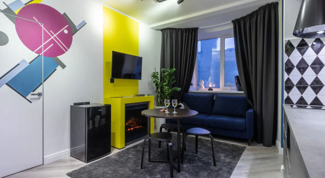 Avtorskaya Kvartira S Kaminom V Samom Serdtse SPB Apartments, Rezervovat Apartmán Hotely v Petrohrad s parkováním, poblíž Troitskaya Square, Parkování