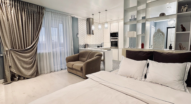 Studiya S Vidom Na Gorod Flat, Book Lejlighed Billige hoteller i Berdsk