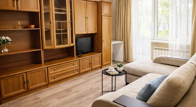 Prostornaya Dvukhkomnatnaya Flat, Rezervovat Apartmán Hotely v UVAO Area s parkováním, Parkování