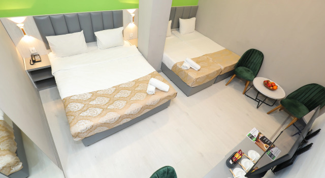 Четырёхместный номер Отель İstanbul Gold Hotel