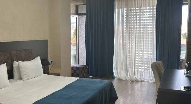 Camera doppia Deluxe con balcone Jazz Hotel
