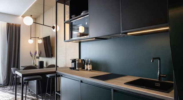 Двухместная студия Novotel Living Алматы Жетысу