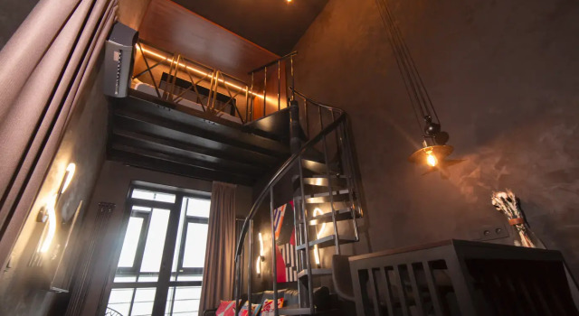 Квартира Rest in the brutal loft style