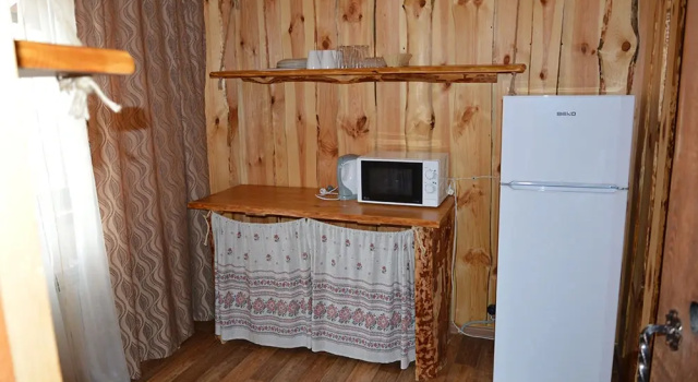 Номер Standard Дуплекс с балконом и с красивым видом из окна База активного отдыха Славянское подворье