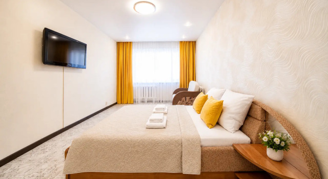 Four Seasons Odnushka V Mirnom 6/3 Apartments-Contactless check-in, Réserver Appartement Novy Ourengoï 