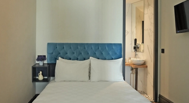 Двухместный номер Deluxe с балконом и с красивым видом из окна Taksim Avenue