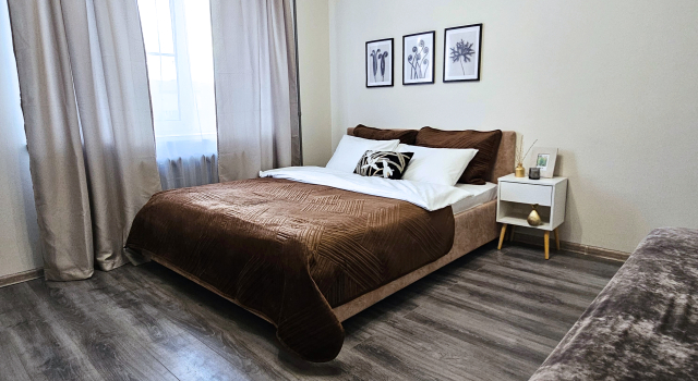 Odnokomnatnaya Flat, Boek Appartement Hotels in Kraj Altaj met parkeren, Parkeren