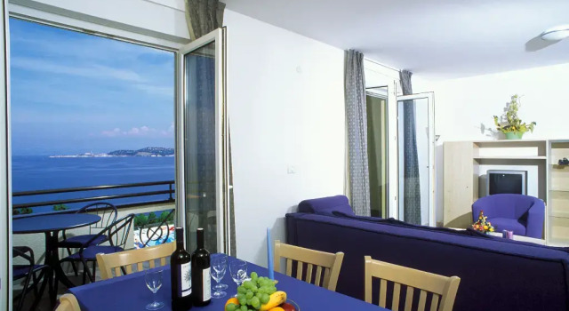 Апартаменты с 2 комнатами с балконом Апартаменты Rezidencija Skiper d.o.o. - Skiper Resort
