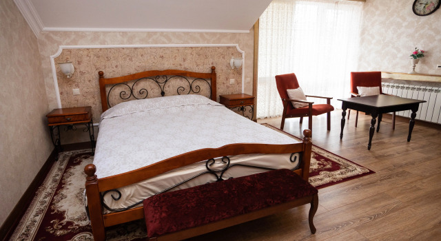 Двухместный номер Deluxe с балконом Гостевой дом Серый кот