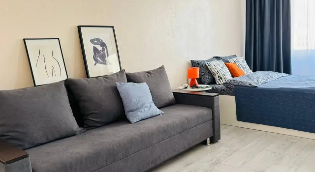 Studiya Na 4 Kh Na Gubaydullina Na Trts Arkada Apartments, Rezervovat Apartmán Hotely v Bashkortostan s parkováním, Parkování