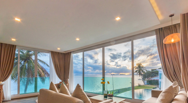 Двухместные Suite Villa с видом на море Vannee Golden Sands Beachfront Resort