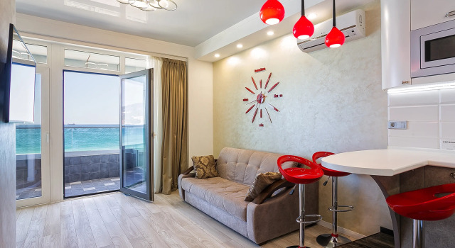 V Elitnom Zhk Leto Raspolozhennom Na Beregu Morya Flat, Rezervovat Apartmán Jalta 