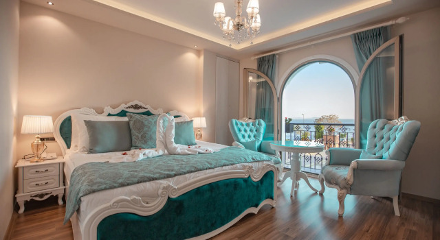 Двухместный номер Deluxe с видом на море Seven Hills Palace & Spa