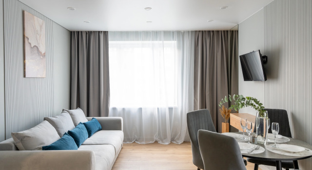 Ptzhome Yevro-2 Grey2 Apartments, Boek Appartement Hotels in Karelia met parkeren, Parkeren