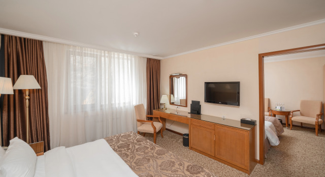 Семейный номер Standard с балконом и с красивым видом из окна Отель Jannat Resort