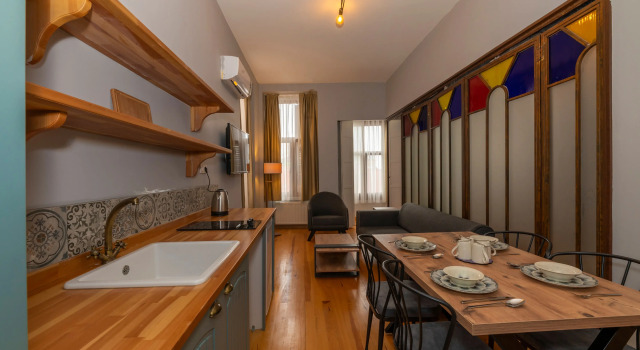 Семейный люкс с видом на город Апарт-отель Suites Istanbul no 16