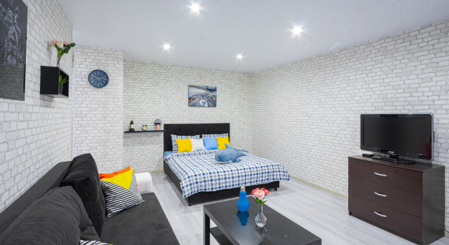 Na Ulitse Moldavskaya 2s1 Flat, Rezervovat Apartmán Hotely v ZAO Area s parkováním, Parkování