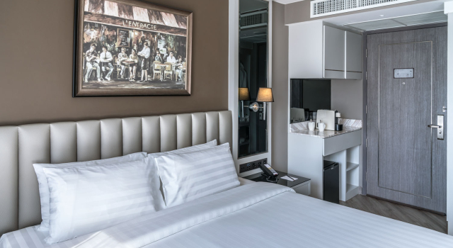 Двухместный номер Deluxe с красивым видом из окна Quartier by Montraj Sukhumvit Bangkok