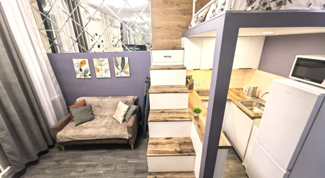 Studiya Vozle Botanicheskogo Sada i Vdnkh Flat, Book Lejlighed Lejligheder i Moskva, Lejlighed