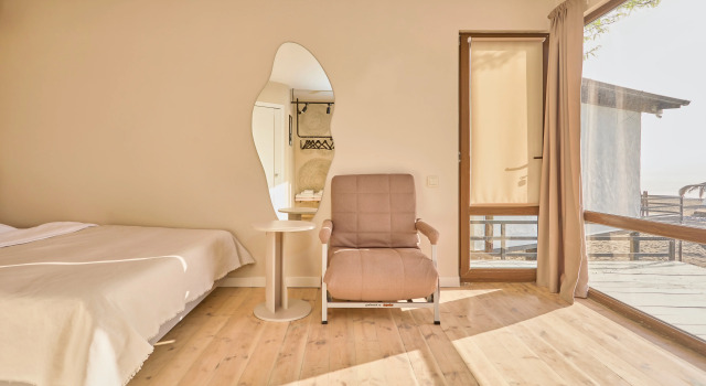 Двухместное бунгало с видом на море Курортный отель Aqua Resort