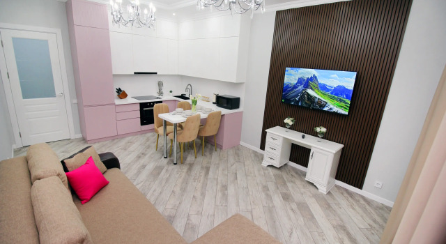 Biznes-klassa v ZhK Amir Apartments, Prenota Appartamento Baganashyl Almaty