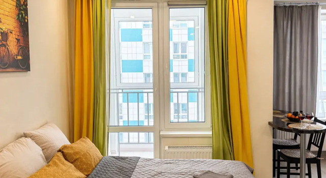 Sovremennaya Studiya ryadom s Dvortsom Boryby Flat, Rezervovat Apartmán Hotely v Bashkortostan s parkováním, Parkování